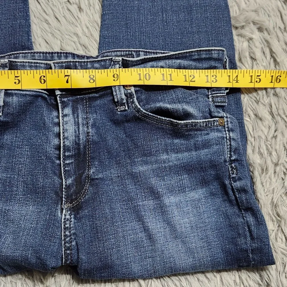 AG Adriano Goldschmied Jeans Womens 27R Cut‎ Off Farrah Skinny High Rise 28x28
